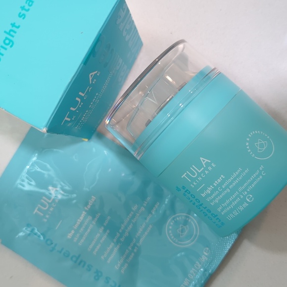 Tula Skincare Bright start Vitamin C antioxidant brightening moisturizer. - Picture 2 of 4